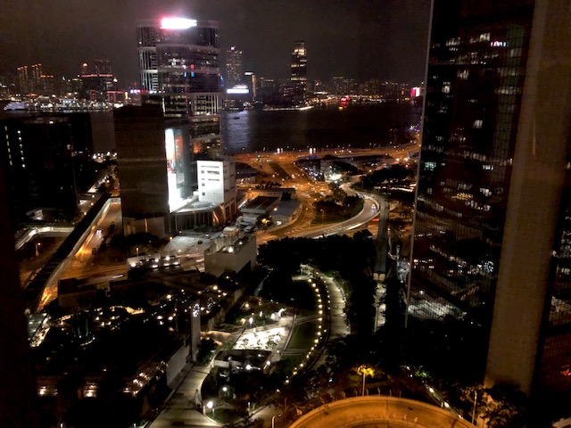 JWマリオット香港の夜景