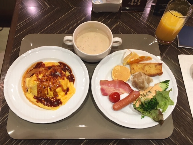 横浜シェラトンのコンパス朝食