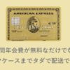 ゴールドアメックスの手荷物無料宅配サービス