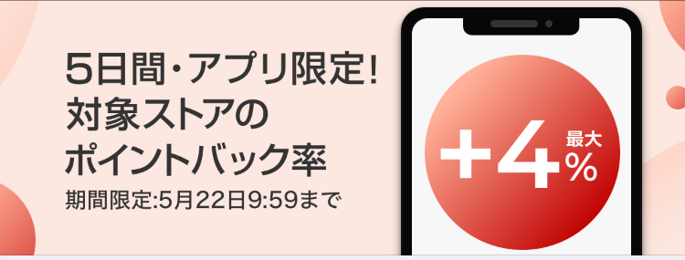 楽天Rebatesアプリ