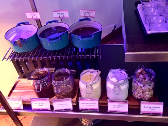 ロイヤルハワイアンホテルのサーフラナイ朝食ブッフェ
