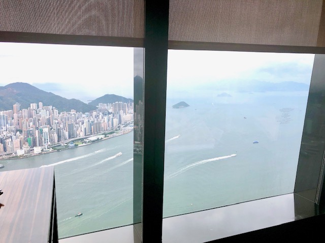 ザ・リッツ・カールトン スパ 香港の眺望