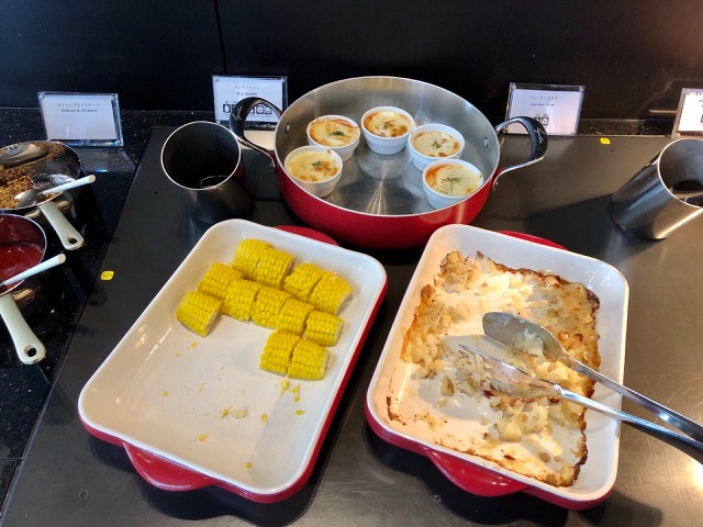 名古屋マリオットのコンシェルジュラウンジの朝食