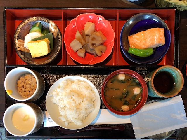 シェラトン都ホテル東京 朝食の和定食