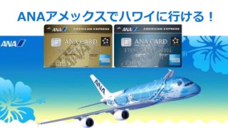 ANAアメックス入会キャンペーンでハワイに行こう♡最大72000マイル獲得可能♡