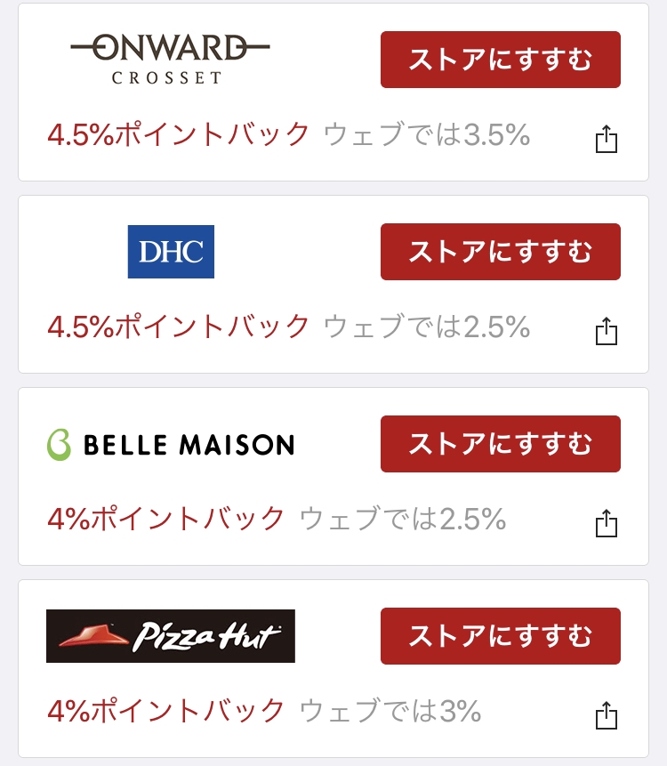 楽天リーベイツアプリ
