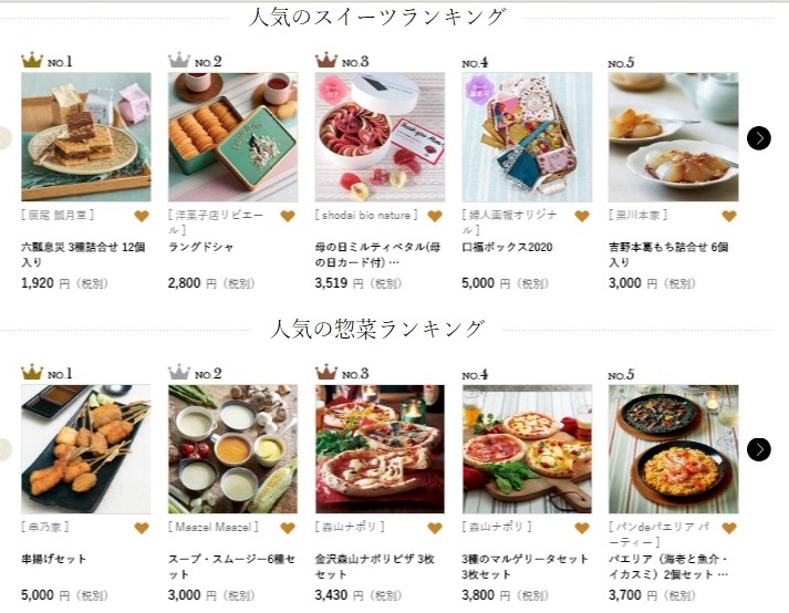 楽天リーベイツ婦人画報のお取り寄せ