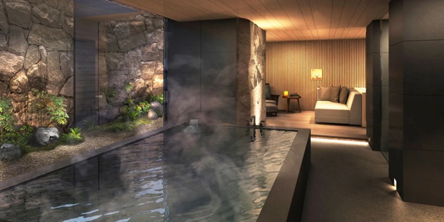 HOTEL THE MITSUI KYOTOプライベート温泉