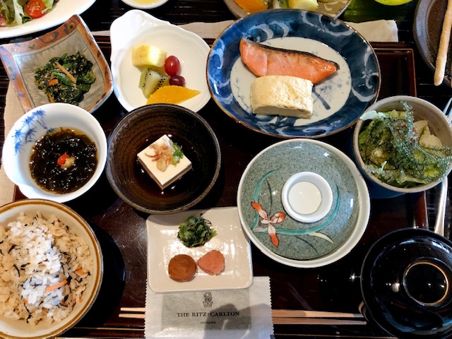 リッツカールトン沖縄 グスクの朝食