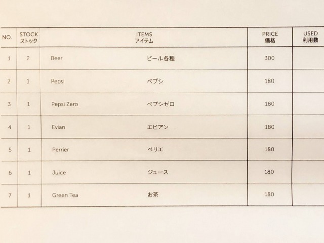 コートヤード新大阪ミニバー