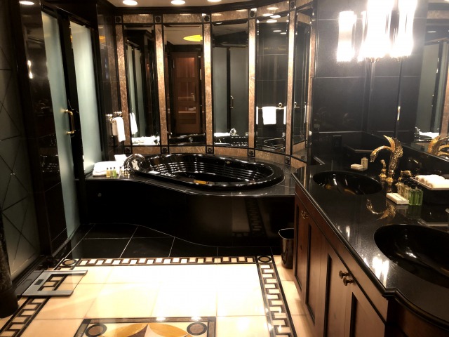 ウェスティンホテル東京インペリアルスイートのバスルーム