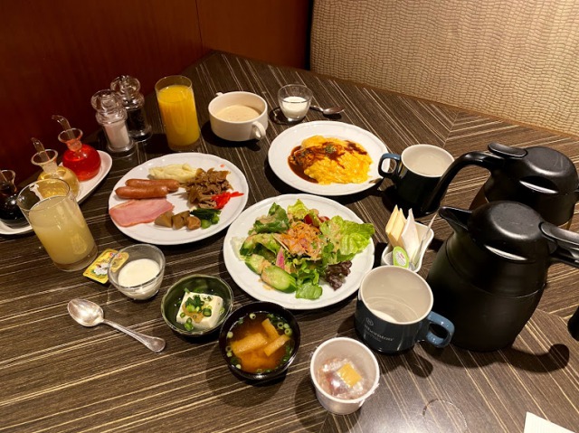 横浜ベイシェラトン コンパス朝食