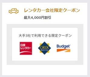 楽天トラベルクーポン