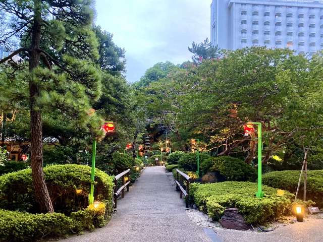 プリンスさくらタワー日本庭園