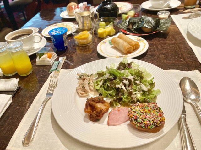 ウェスティンホテル東京ザテラス朝食ブッフェ 