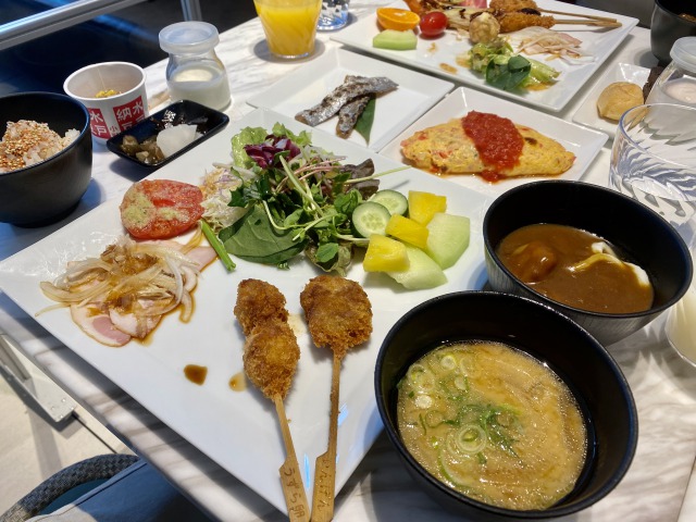 コートヤード大阪本町の朝食ブッフェ