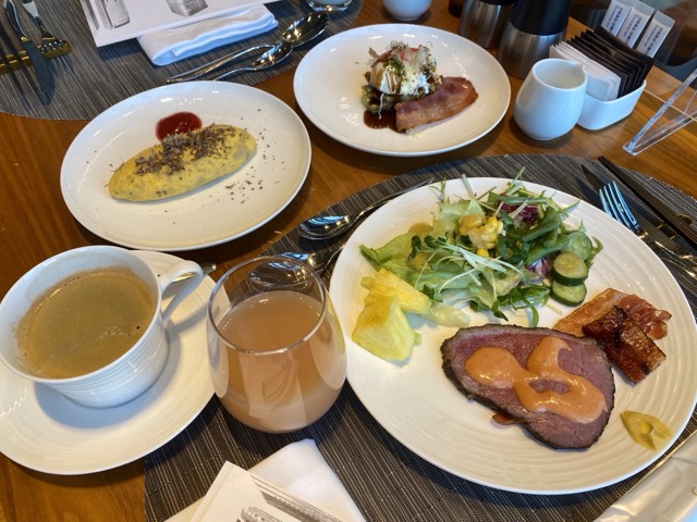 コンラッド大阪の朝食