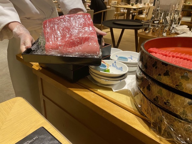 ウェスティン京都 洛空 正月ブッフェ