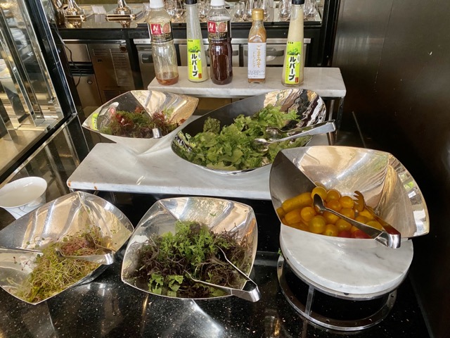 名古屋マリオット コンシェルジュラウンジ朝食