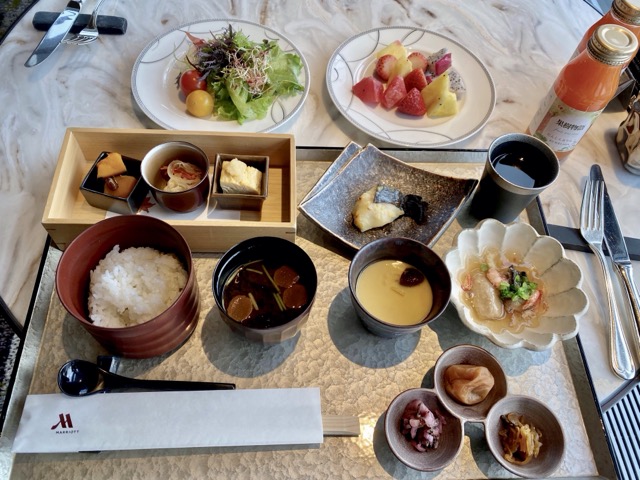 名古屋マリオット コンシェルジュラウンジ和御膳