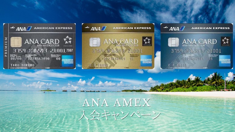 ANAアメックス紹介入会キャンペーン