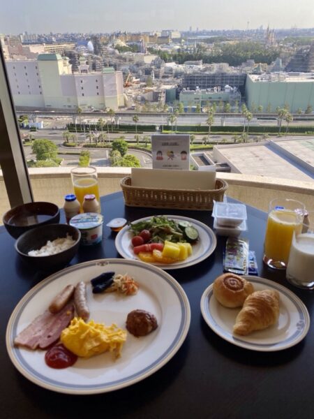 シェラトン東京ベイ クラブラウンジ朝食