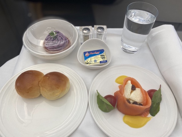 マレーシア航空ビジネスクラス機内食