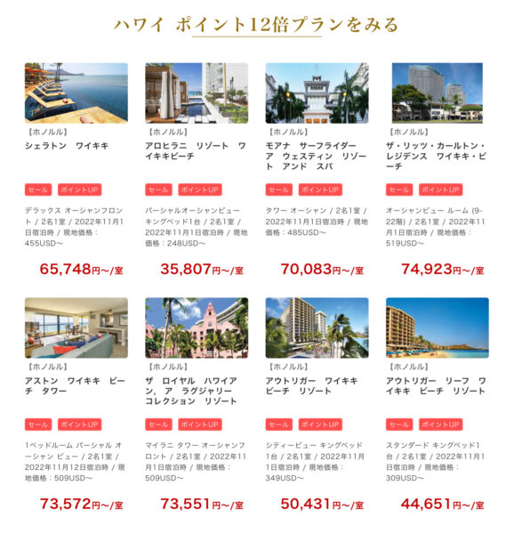 楽天トラベル ラグジュアリーデイズ