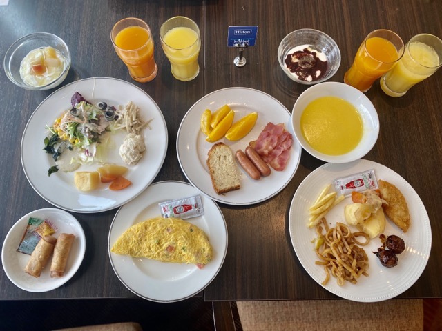 ヒルトン成田の朝食