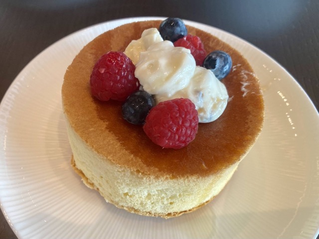 ウェスティン横浜　朝食のパンケーキ