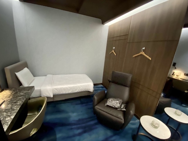 シンガポール航空プライベートルーム仮眠室