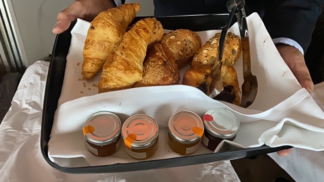 シンガポール航空スイートクラス機内食