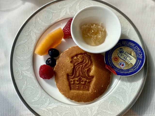 リッツカールトン香港クラブラウンジ朝食