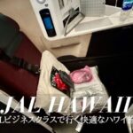 JALビジネスクラウ搭乗記ハワイ