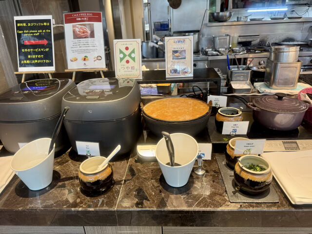 東京マリオットホテル朝食ブッフェ