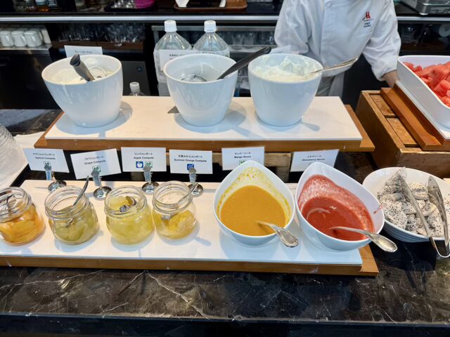 東京マリオットホテル朝食ブッフェ