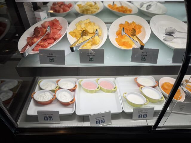 東京マリオットホテル エグゼクティブラウンジ朝食