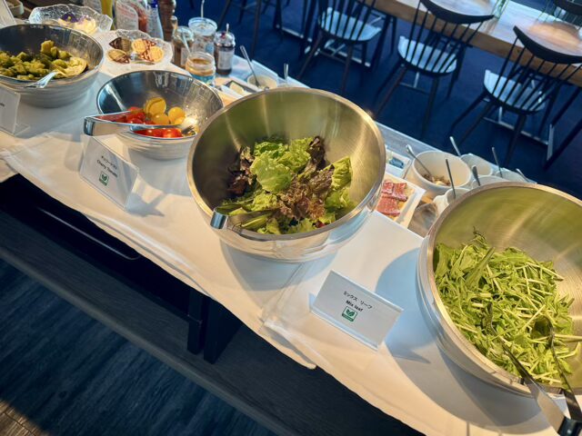 東京マリオットホテル エグゼクティブラウンジ朝食