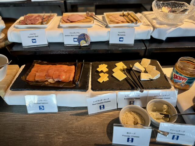 東京マリオットホテル エグゼクティブラウンジ朝食