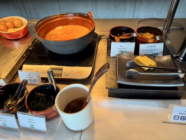 東京マリオットホテル エグゼクティブラウンジ朝食