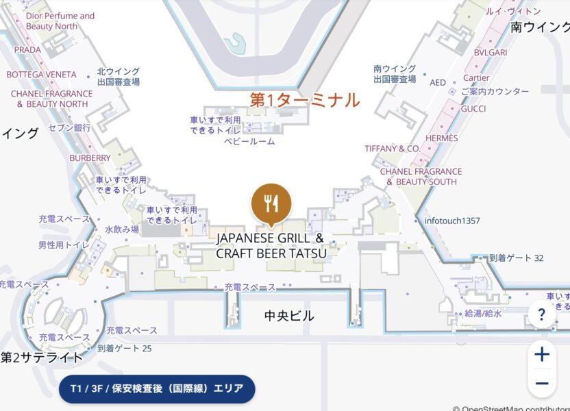 Japanese Grill & Craft Beer TATSU（タツ）地図