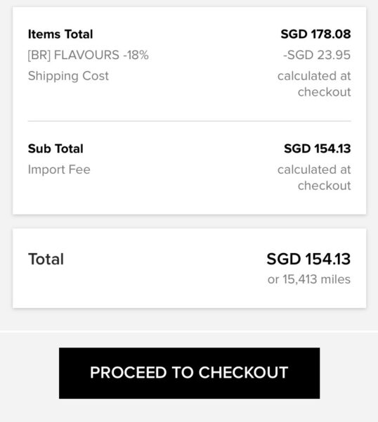 シンガポール航空マイルで買い物する方法