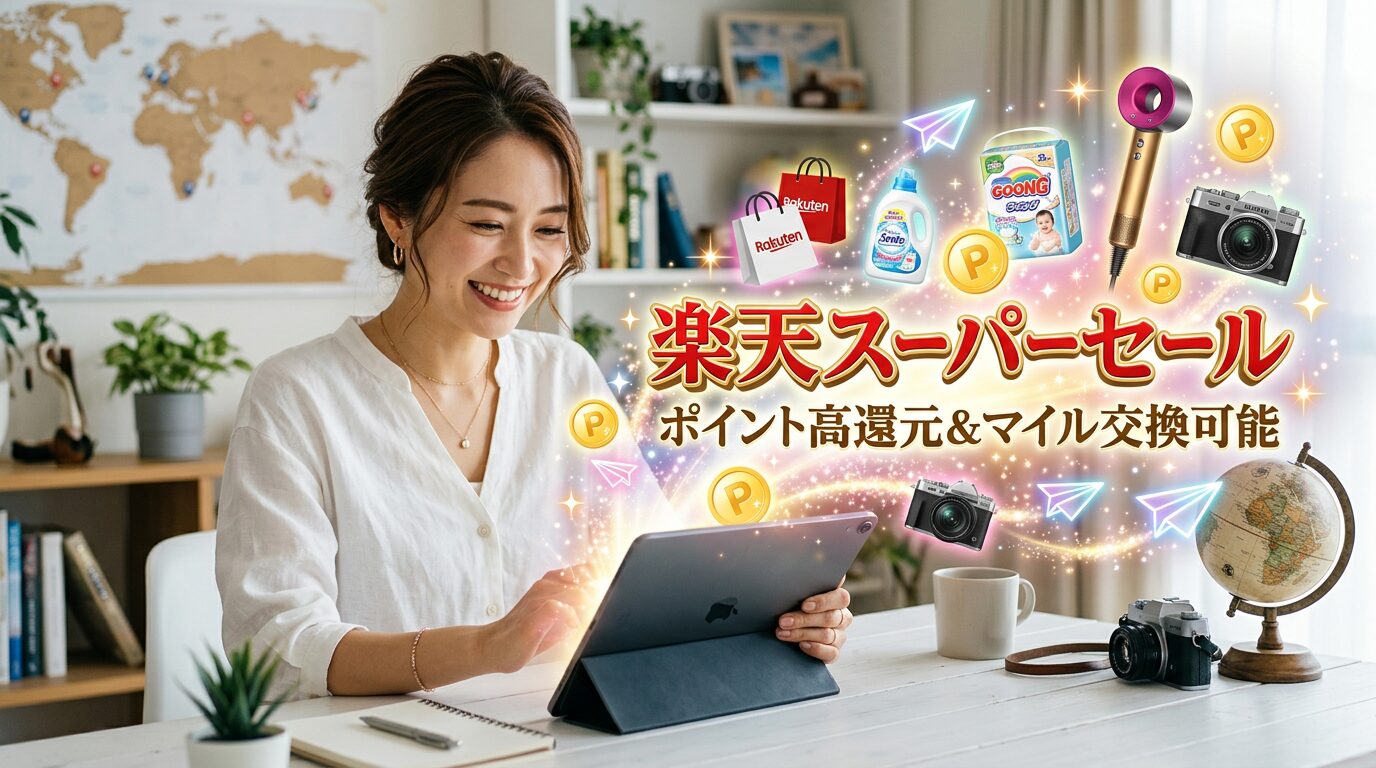 楽天スーパーセール攻略法