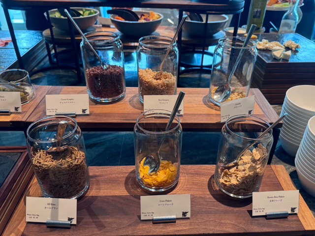 JWマリオット東京エグゼクティブラウンジ朝食