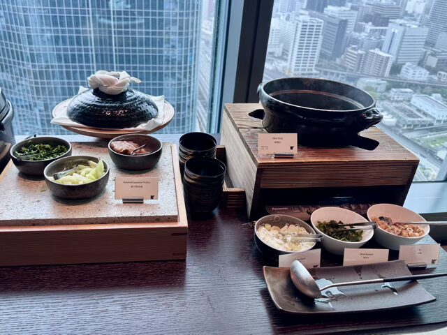 JWマリオット東京エグゼクティブラウンジ朝食